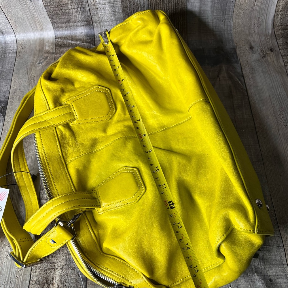 Finn Esker Yellow Women's shoulder Crossbody Bag - Picture 16 of 16